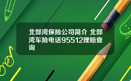 北部湾保险公司简介 北部湾车险电话95512理赔查询