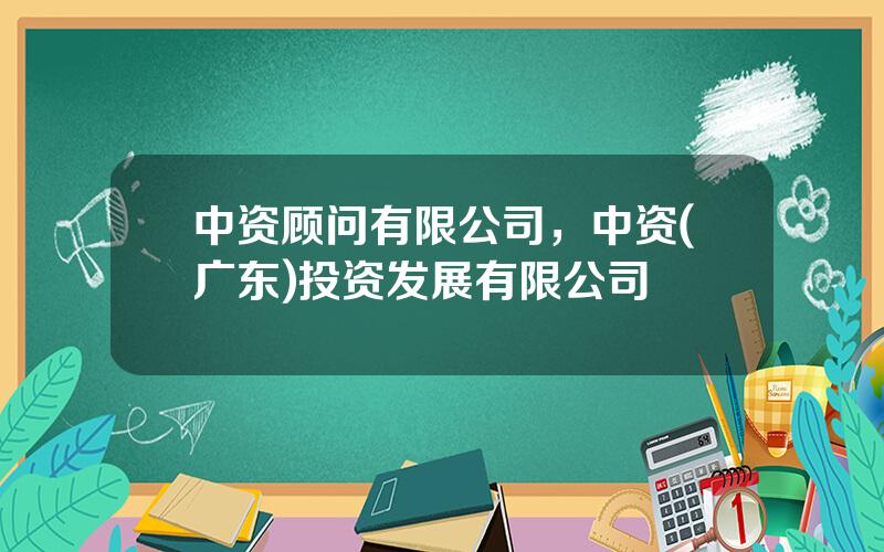 中资顾问有限公司，中资(广东)投资发展有限公司