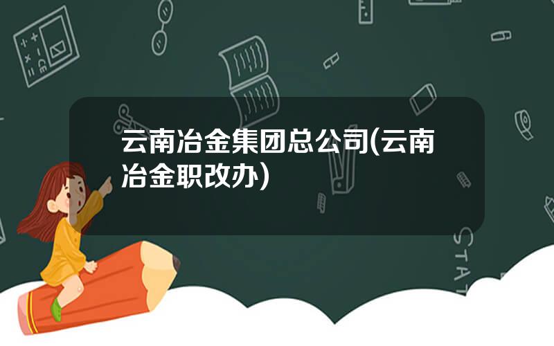 云南冶金集团总公司(云南冶金职改办)